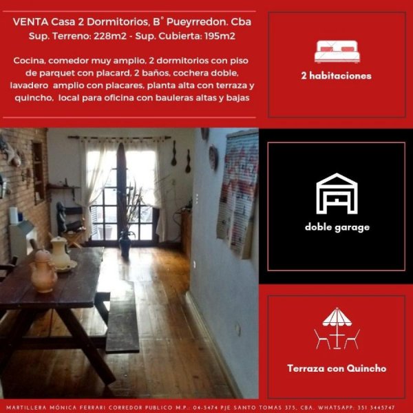 Casa en Venta en Pueyrredon Cordoba, Córdoba