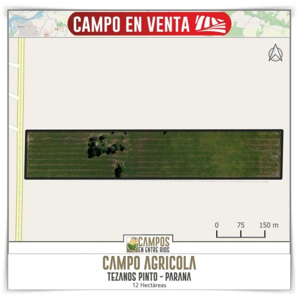 Campo en Venta en  Oro Verde, Entre Rios