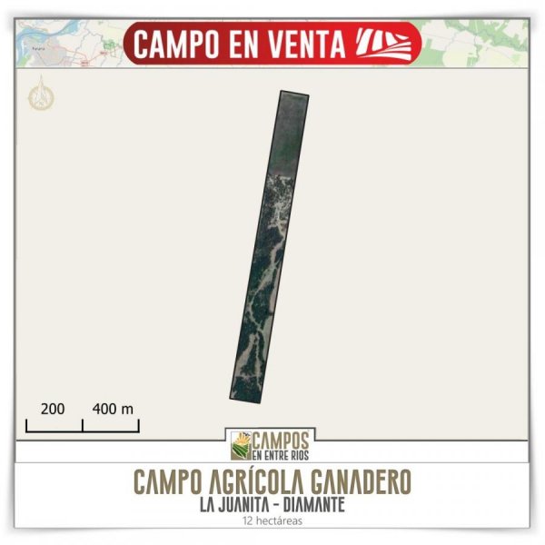 Campo en Venta en  Diamante, Entre Rios