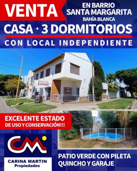 Casa en Venta en Santa Margarita Bahia Blanca, Buenos Aires