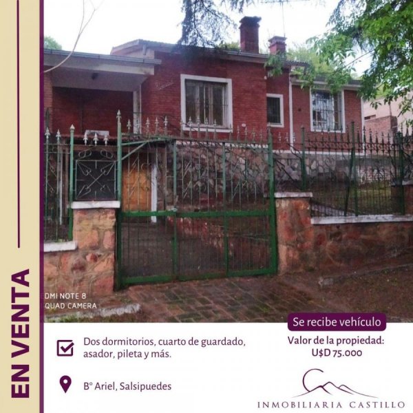 Casa en Venta en  Salsipuedes, Córdoba