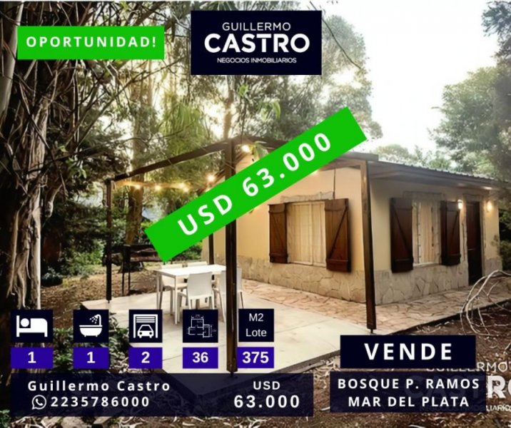 Casa en Venta en Bosque Peralta Ramos Mar del Plata, Buenos Aires