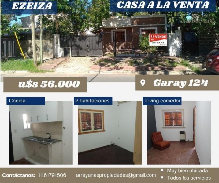 Casa en Venta en Ezeiza Ezeiza, Buenos Aires