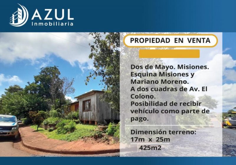 Casa en Venta en  2 de Mayo, Misiones