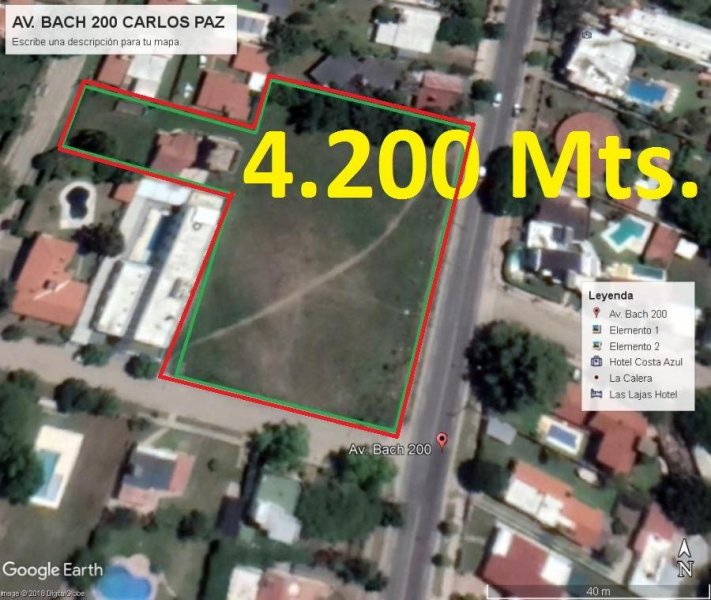 Terreno en Venta en COSTA AZUL Villa Carlos Paz, Córdoba