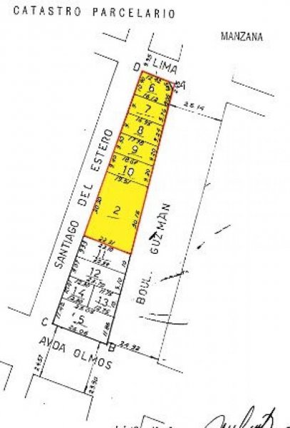 Terreno en Venta en CENTRO Cordoba, Córdoba