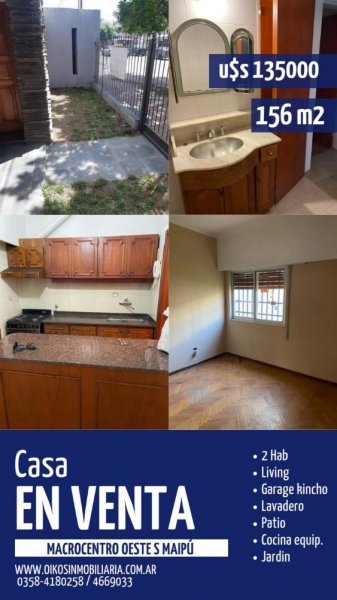 Casa en Venta en MACROCENTRO Rio Cuarto, Córdoba